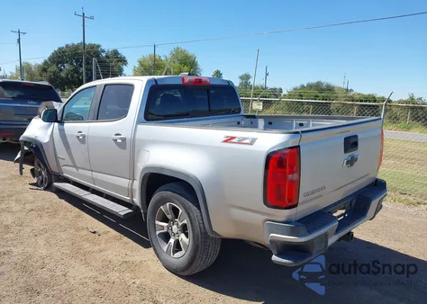 2016 Chevrolet Colorado Z71 из США, поврежденный, VIN 1GCGSDE37G1342956